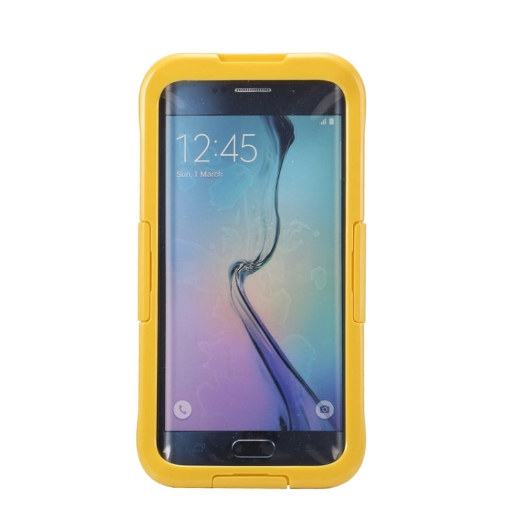 For Galaxy S6 Edge+ / G928 IP x 8 PVC + Silicone Transparent Universal Waterproof Protective Case with Lanyard