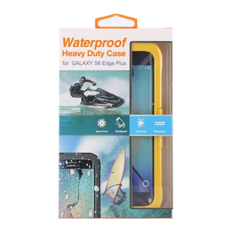 For Galaxy S6 Edge+ / G928 IP x 8 PVC + Silicone Transparent Universal Waterproof Protective Case with Lanyard