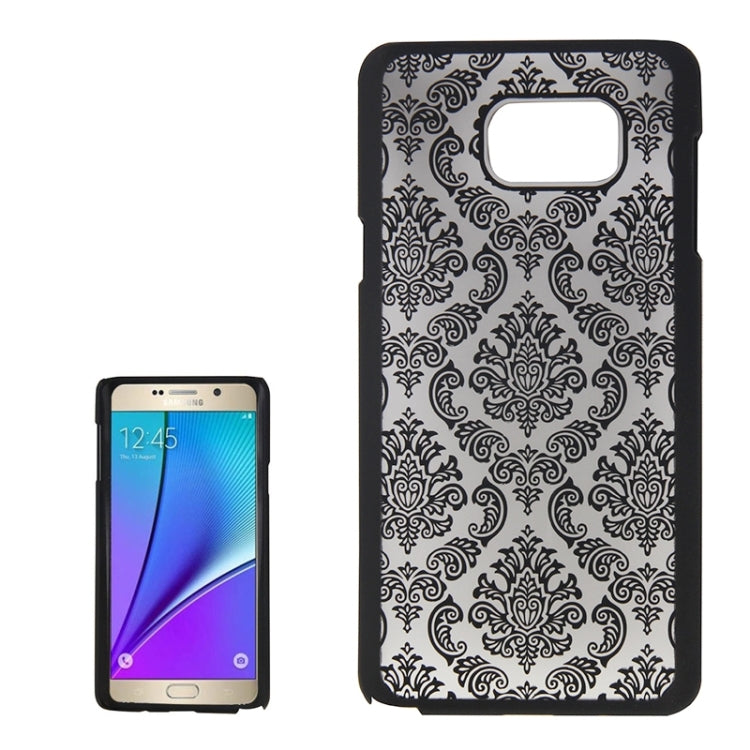 Embossed Flowers Pattern Protective Hard Case for Galaxy Note 5 / N920
