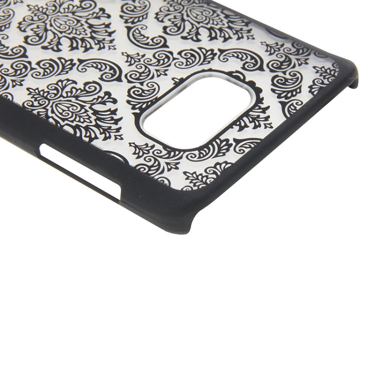 Embossed Flowers Pattern Protective Hard Case for Galaxy Note 5 / N920