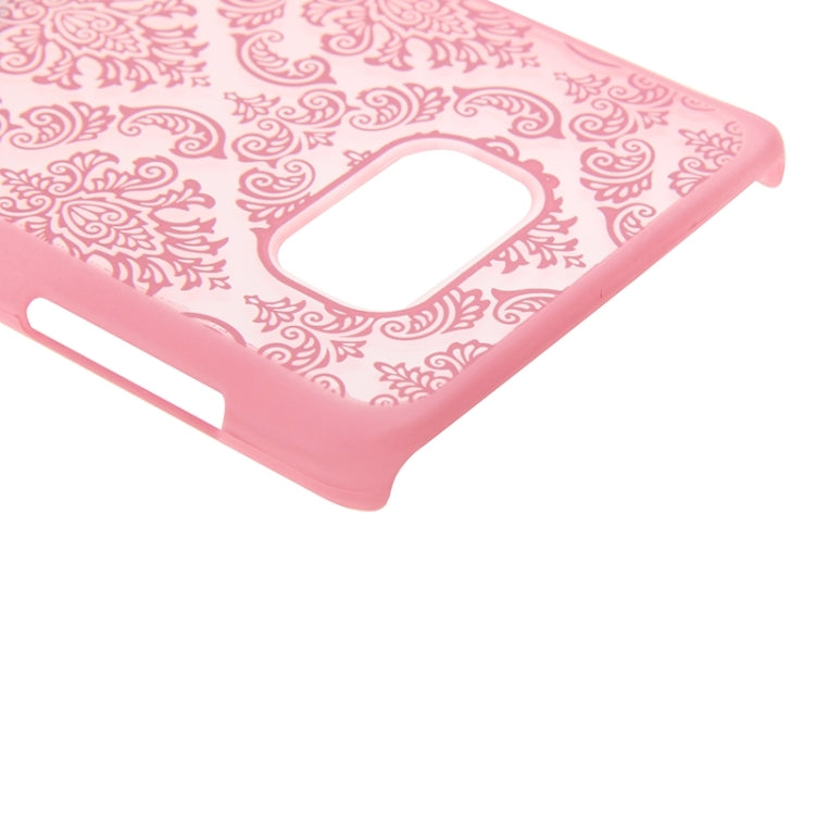 Embossed Flowers Pattern Protective Hard Case for Galaxy Note 5 / N920
