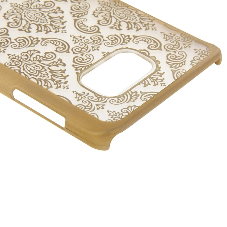 Embossed Flowers Pattern Protective Hard Case for Galaxy Note 5 / N920