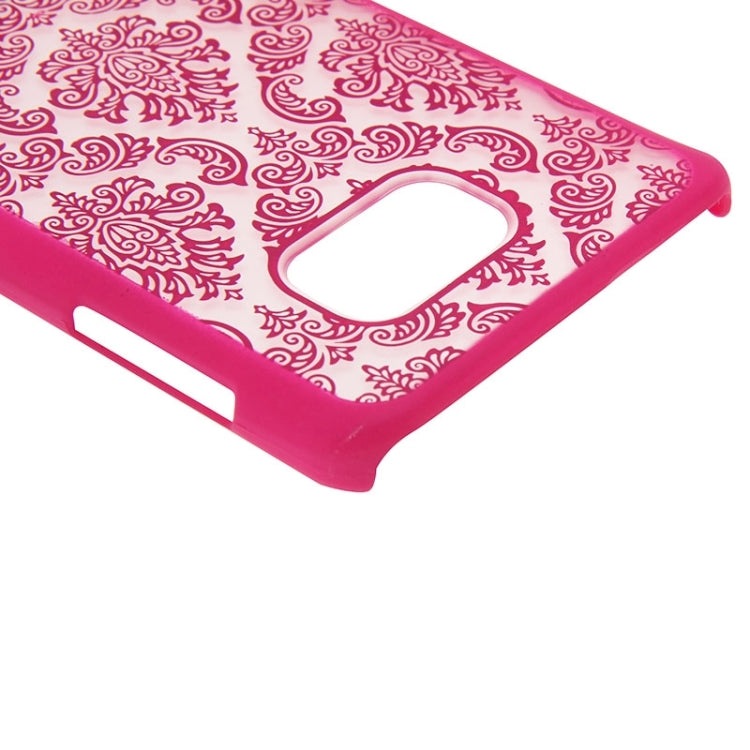 Embossed Flowers Pattern Protective Hard Case for Galaxy Note 5 / N920