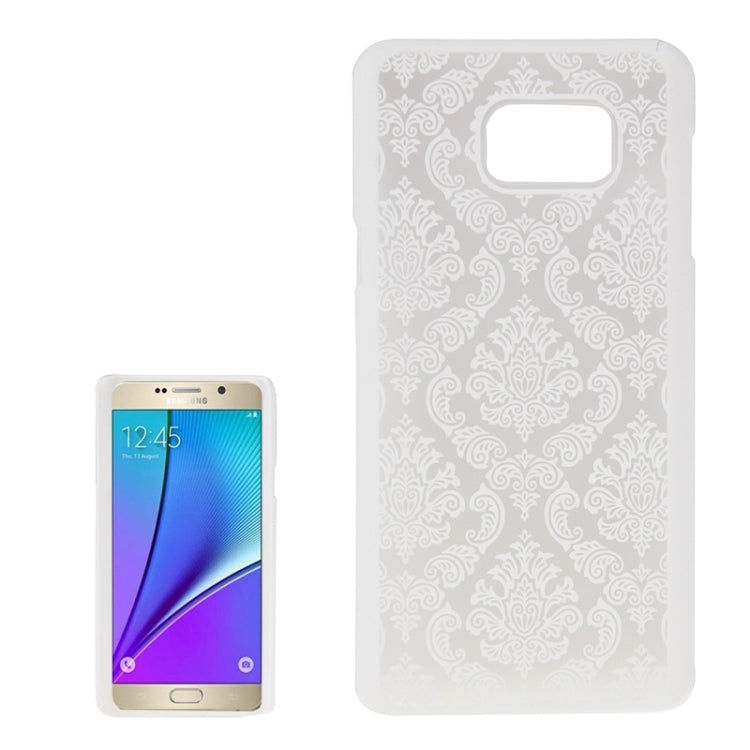 Embossed Flowers Pattern Protective Hard Case for Galaxy Note 5 / N920