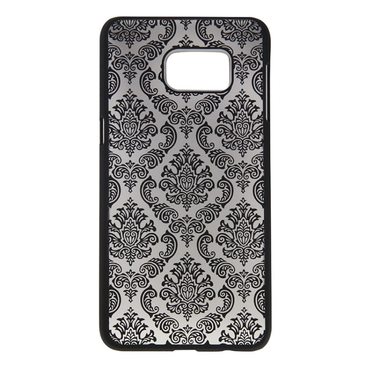 For Galaxy S6 Edge+ / G928 Embossed Flowers Pattern Protective Hard Case
