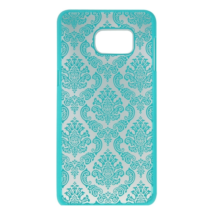 For Galaxy S6 Edge+ / G928 Embossed Flowers Pattern Protective Hard Case