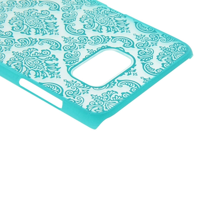 For Galaxy S6 Edge+ / G928 Embossed Flowers Pattern Protective Hard Case