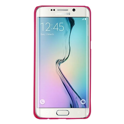 For Galaxy S6 Edge+ / G928 Embossed Flowers Pattern Protective Hard Case