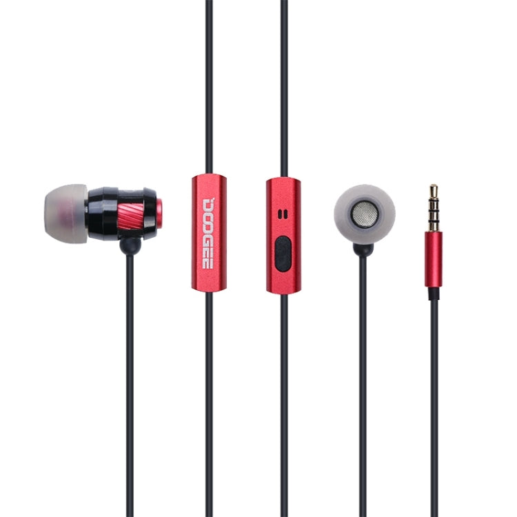 DOOGEE Vienna 3.5mm Jack Hands-free Earphone with Mic, Length: 1.2m, For iPhone, iPad, iPod, Samsung, HTC, Sony, Huawei, Xiaomi and other Audio Devices