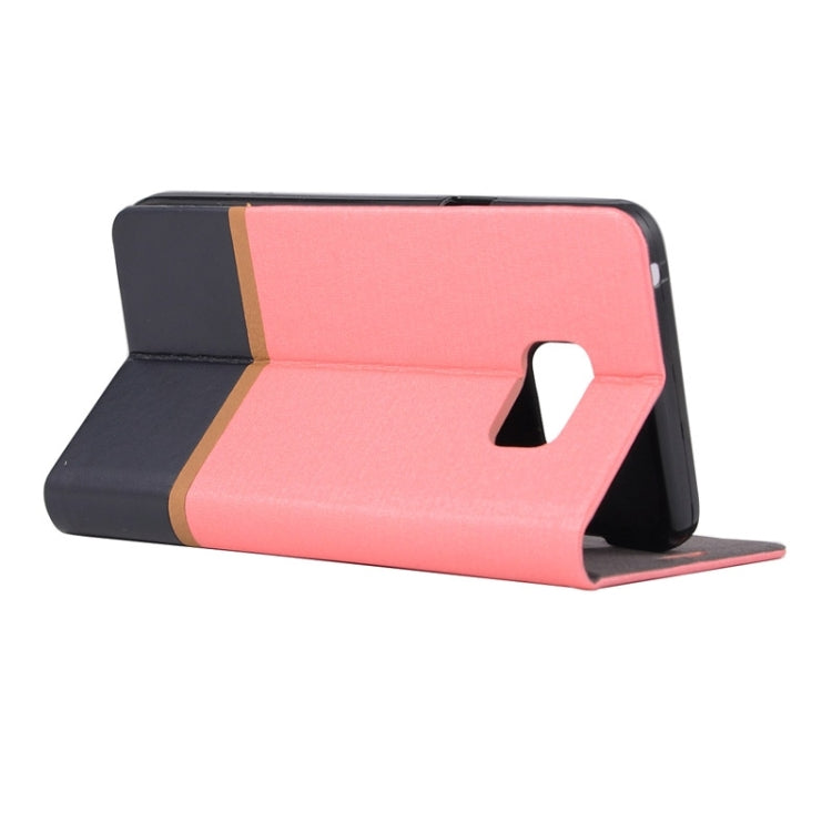 Color Matching Horizontal Flip Leather Case with Holder & Card Slots for Galaxy Note 5 / N920