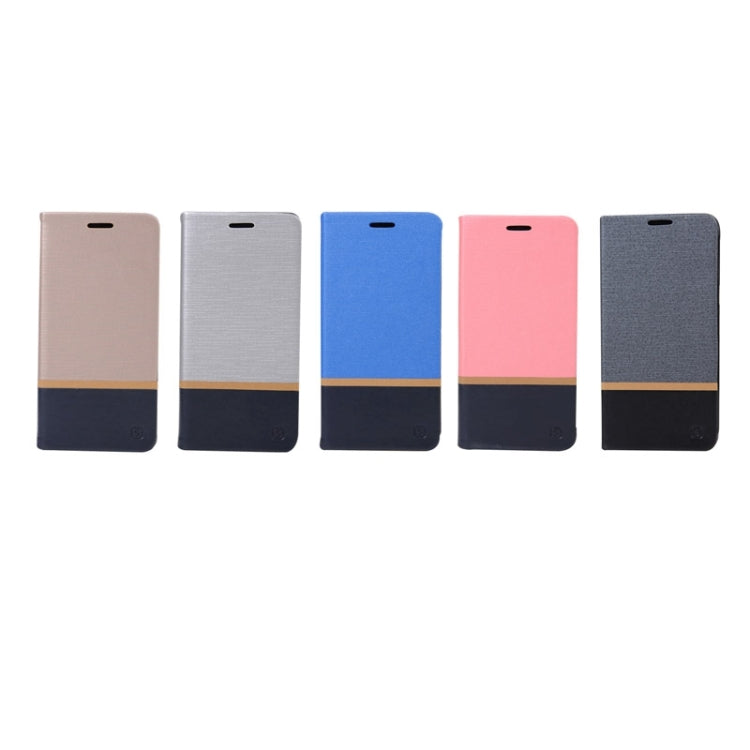 For Galaxy S6 Edge+ / G928 Color Matching Horizontal Flip Leather Case with Holder & Card Slot