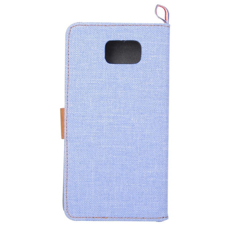Denim Surface Horizontal Flip Leather Case with Card Slots & Holder for Galaxy Note 5 / N920