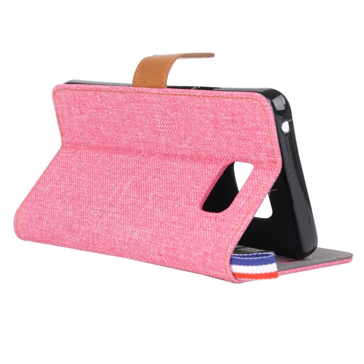 Denim Surface Horizontal Flip Leather Case with Card Slots & Holder for Galaxy Note 5 / N920