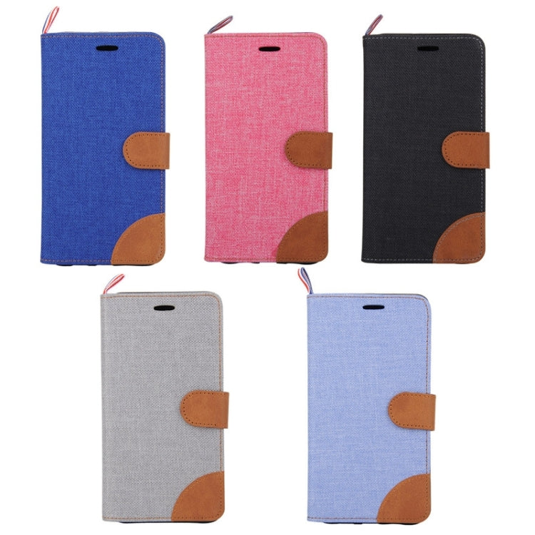 Denim Surface Horizontal Flip Leather Case with Card Slots & Holder for Galaxy Note 5 / N920