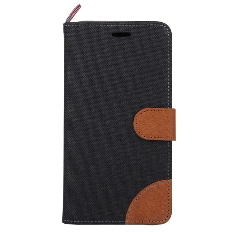 For Galaxy S6 edge / G925 Denim Surface Horizontal Flip Leather Case with Card Slots & Holder