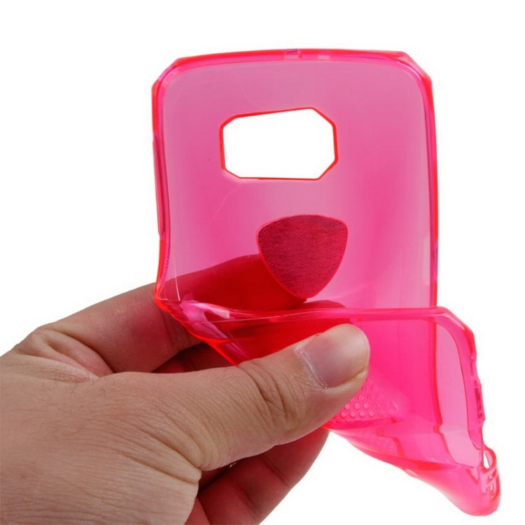 For Galaxy S6 / G920 Racing Car Style Transparent TPU Protective Case