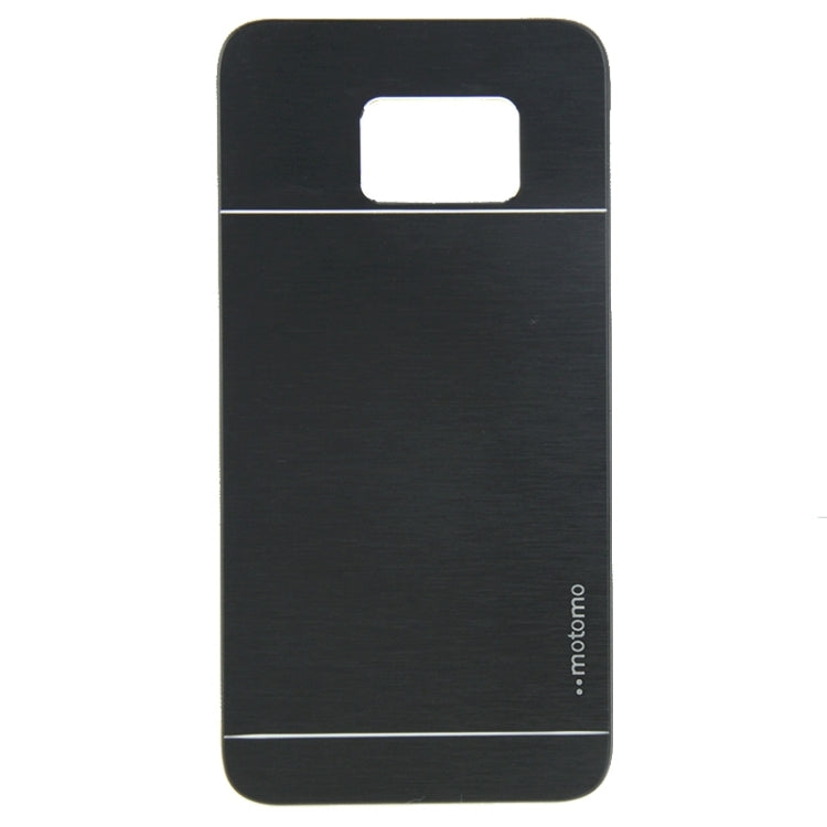 For Galaxy S6 edge+ / G928 2 in 1 Brushed Texture Metal & Plastic Protective Case