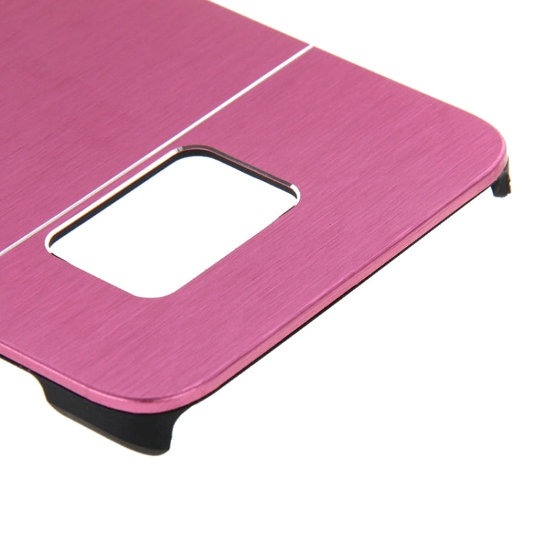 For Galaxy S6 edge+ / G928 2 in 1 Brushed Texture Metal & Plastic Protective Case