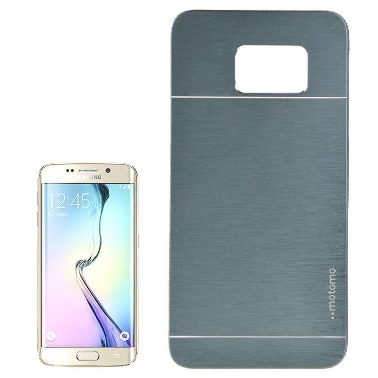 For Galaxy S6 edge+ / G928 2 in 1 Brushed Texture Metal & Plastic Protective Case