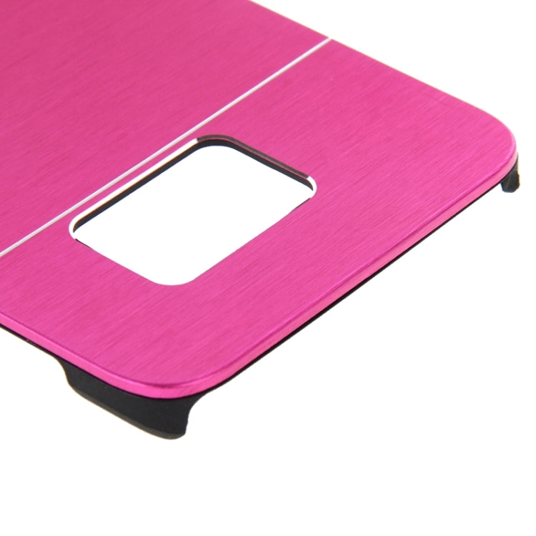 For Galaxy S6 edge+ / G928 2 in 1 Brushed Texture Metal & Plastic Protective Case