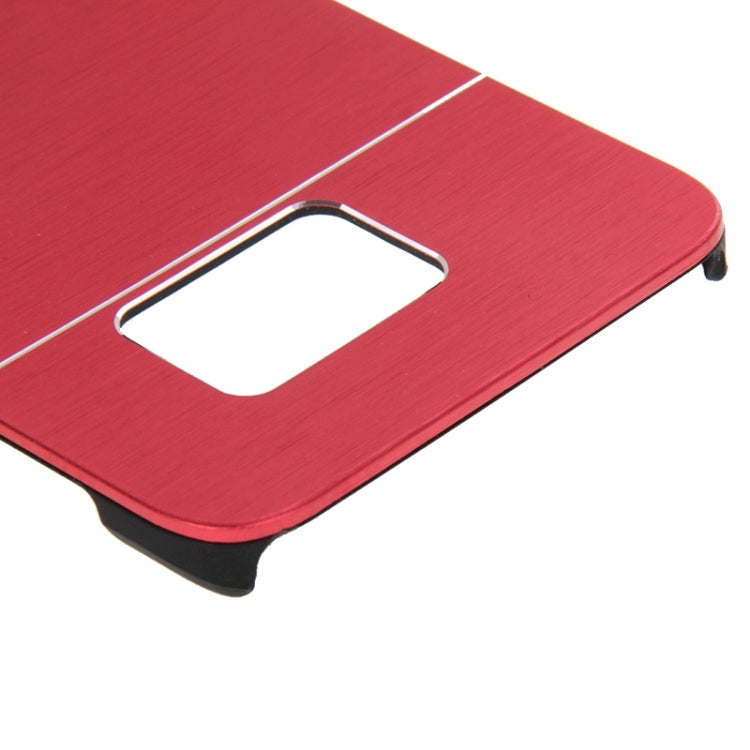 For Galaxy S6 edge+ / G928 2 in 1 Brushed Texture Metal & Plastic Protective Case