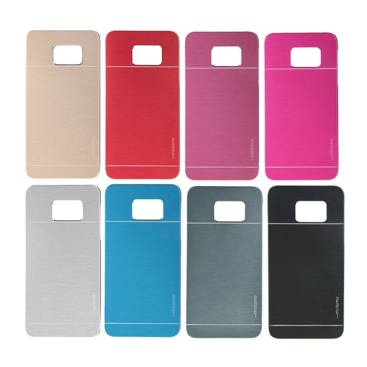 For Galaxy S6 edge+ / G928 2 in 1 Brushed Texture Metal & Plastic Protective Case