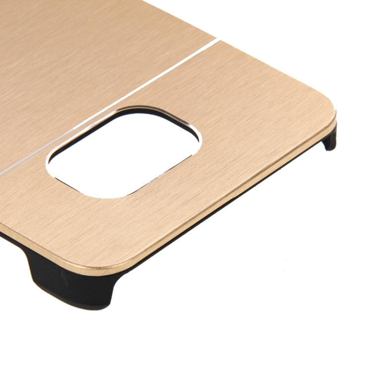 2 in 1 Brushed Texture Metal & Plastic Protective Case for Galaxy Note 5 / N920