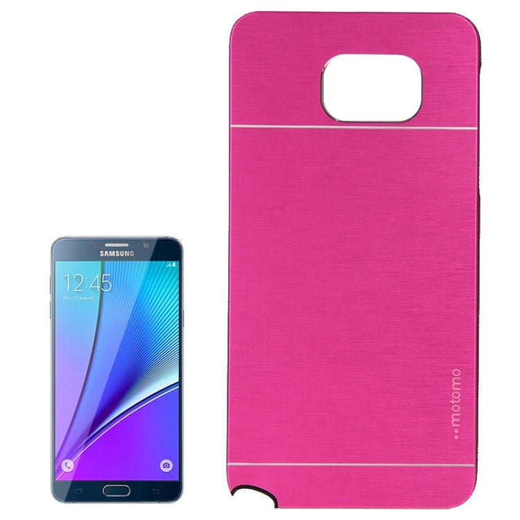 2 in 1 Brushed Texture Metal & Plastic Protective Case for Galaxy Note 5 / N920