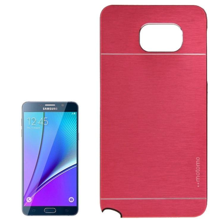 2 in 1 Brushed Texture Metal & Plastic Protective Case for Galaxy Note 5 / N920