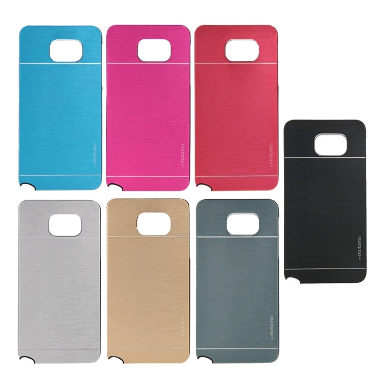 2 in 1 Brushed Texture Metal & Plastic Protective Case for Galaxy Note 5 / N920