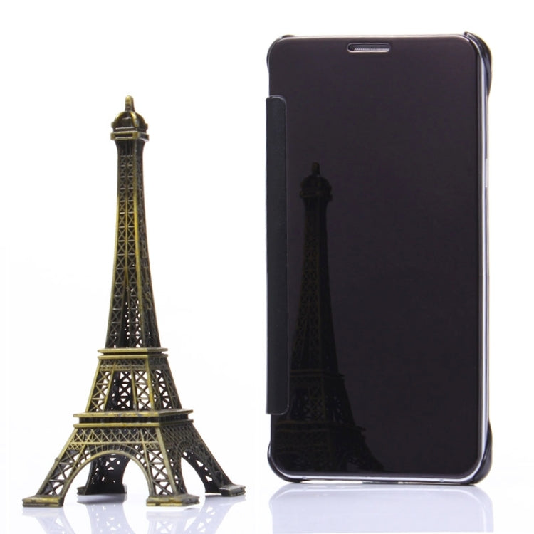 Electroplating Mirror Horizontal Flip Leather Case for Galaxy Note 5 / N920