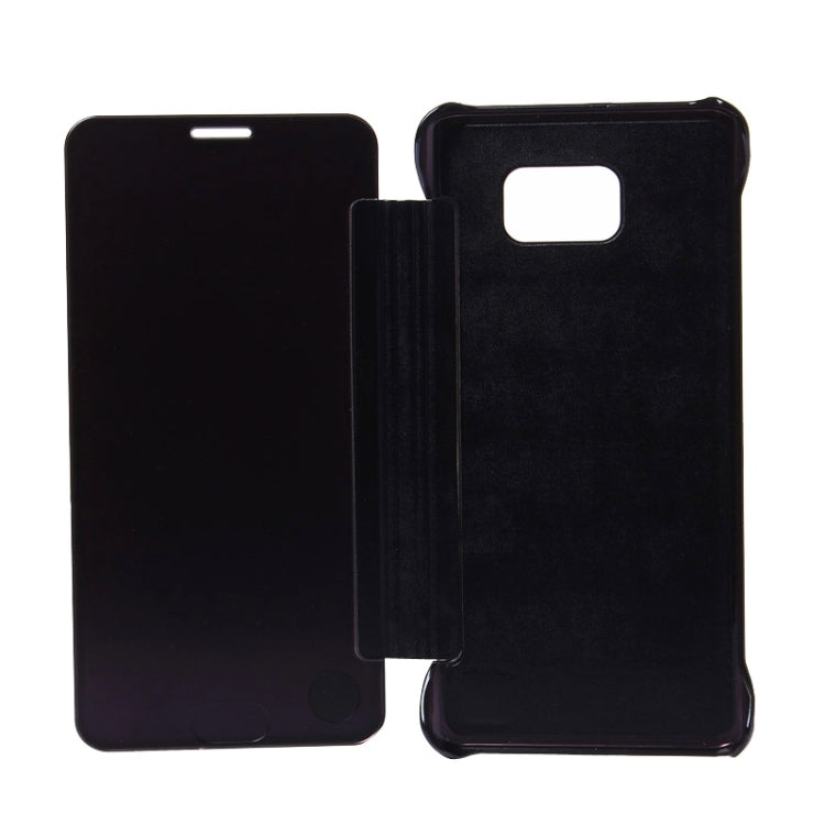 Electroplating Mirror Horizontal Flip Leather Case for Galaxy Note 5 / N920