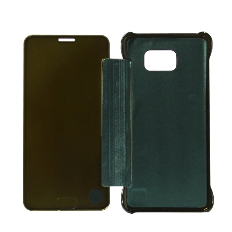 Electroplating Mirror Horizontal Flip Leather Case for Galaxy Note 5 / N920