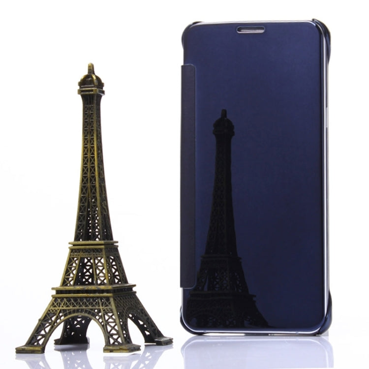 Electroplating Mirror Horizontal Flip Leather Case for Galaxy Note 5 / N920
