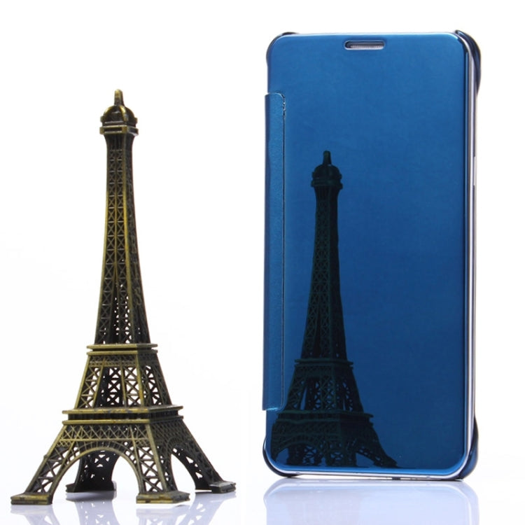 Electroplating Mirror Horizontal Flip Leather Case for Galaxy Note 5 / N920