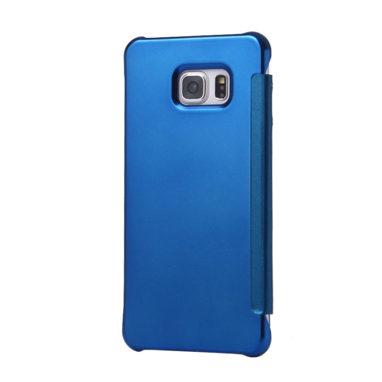 Electroplating Mirror Horizontal Flip Leather Case for Galaxy Note 5 / N920