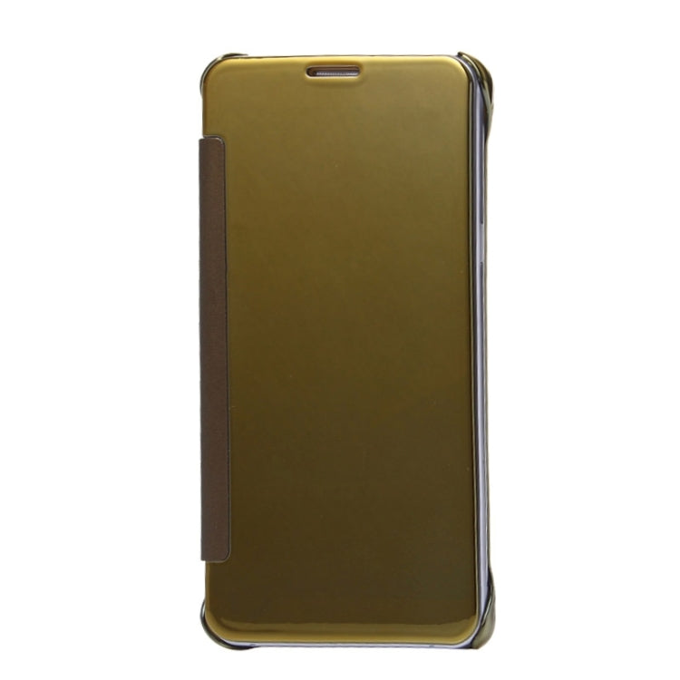 For Galaxy S6 Edge+ / G928 Electroplating Mirror Horizontal Flip Leather Case