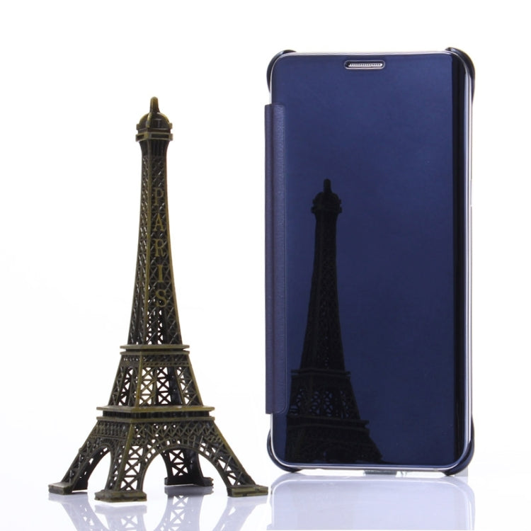 For Galaxy S6 Edge+ / G928 Electroplating Mirror Horizontal Flip Leather Case