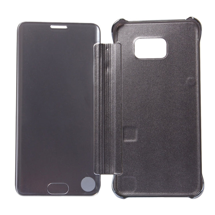 For Galaxy S6 Edge+ / G928 Electroplating Mirror Horizontal Flip Leather Case