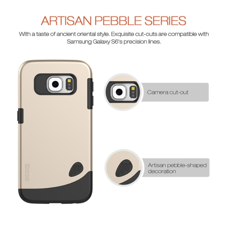 Slicoo for Galaxy S6 / G920 TPU + PC Combination Case