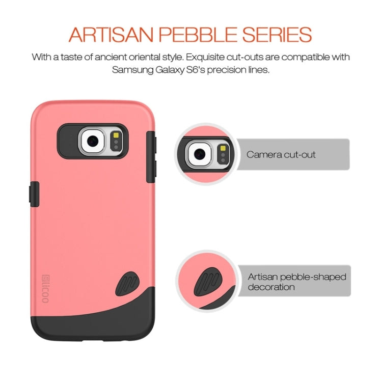 Slicoo for Galaxy S6 / G920 TPU + PC Combination Case