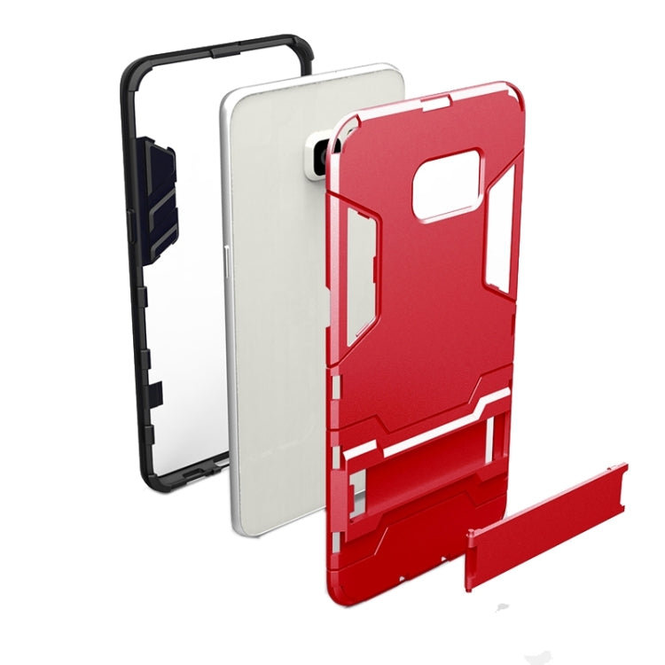 For Galaxy S6 edge+ / G928 TPU + PC Combination Case with Holder
