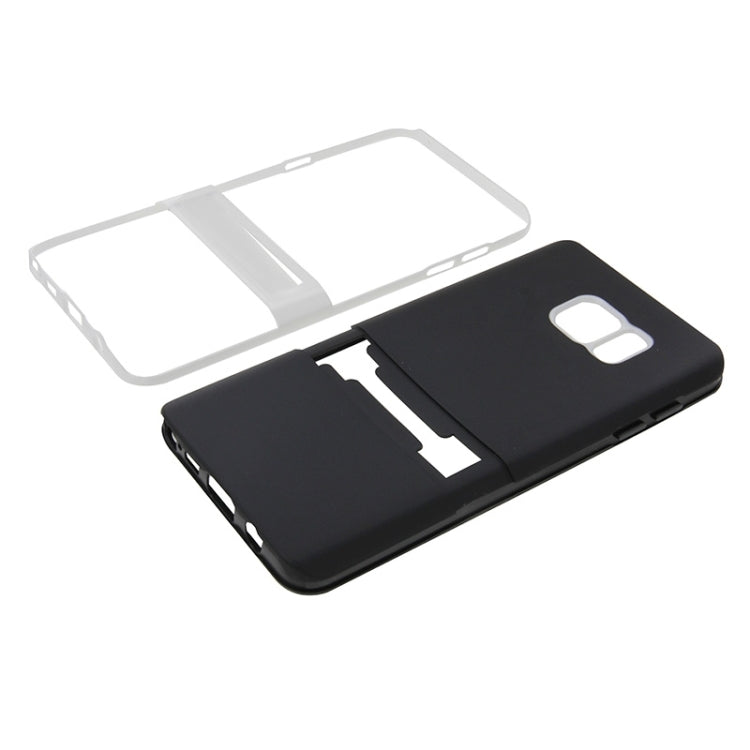 TPU + Plastic Combination Protective Case with Holder for Galaxy Note 5 / N920