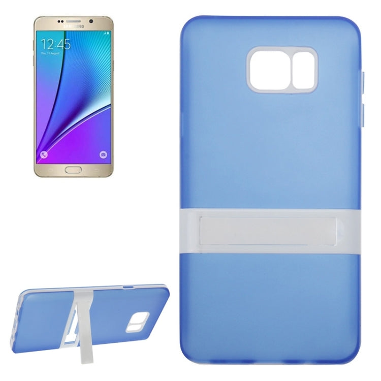 TPU + Plastic Combination Protective Case with Holder for Galaxy Note 5 / N920