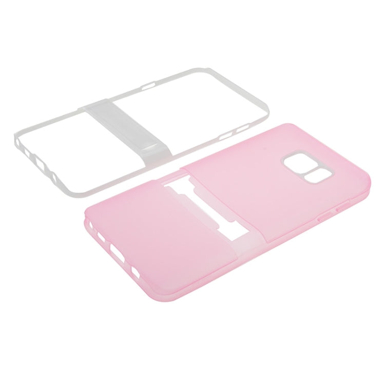TPU + Plastic Combination Protective Case with Holder for Galaxy Note 5 / N920