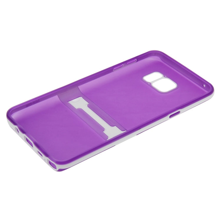 TPU + Plastic Combination Protective Case with Holder for Galaxy Note 5 / N920