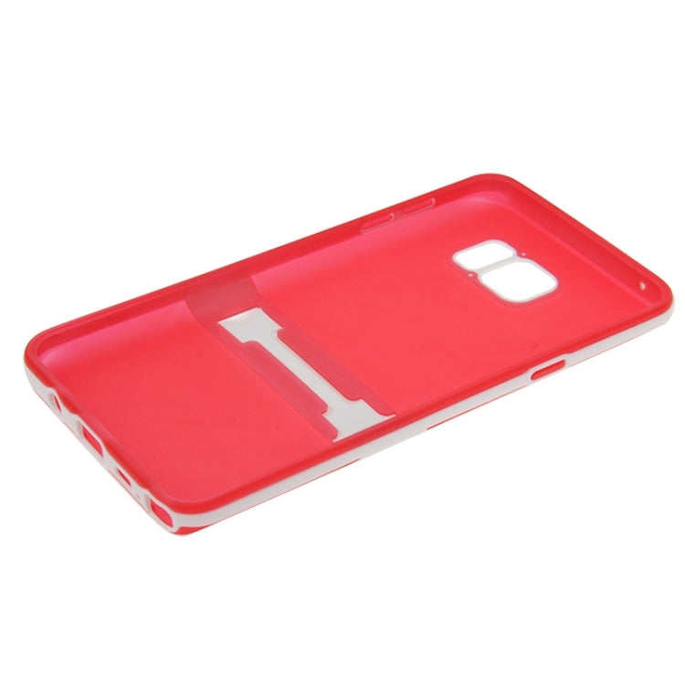 TPU + Plastic Combination Protective Case with Holder for Galaxy Note 5 / N920