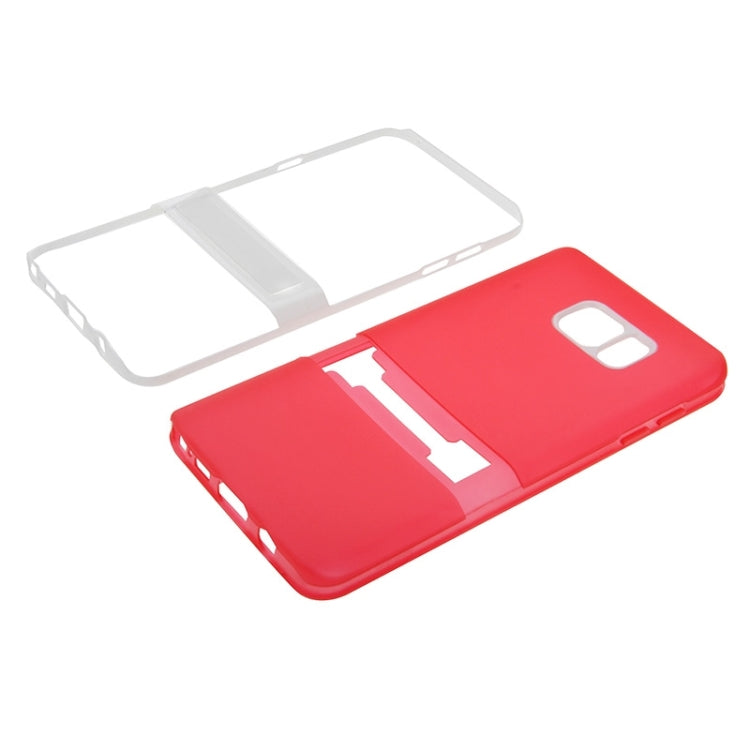 TPU + Plastic Combination Protective Case with Holder for Galaxy Note 5 / N920