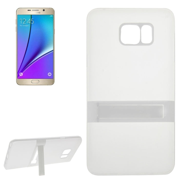 TPU + Plastic Combination Protective Case with Holder for Galaxy Note 5 / N920