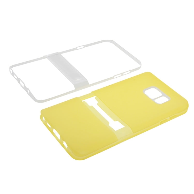 TPU + Plastic Combination Protective Case with Holder for Galaxy Note 5 / N920